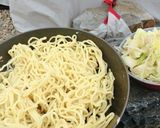 【山ごはん】 少ない道具と材料で焼きそば作り方4写真