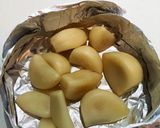 トースターでニンニクのホイル焼き作り方2写真