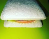 ハムときゅうりとツナのミルフィーユサンド作り方7写真