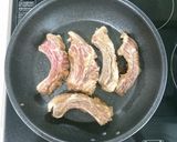 フライパンで簡単☆スペアリブ♪作り方5写真