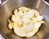材料２つでりんごチップス作り方1写真