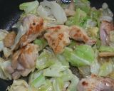 お手軽❗鶏肉のレモンバター炒め作り方6写真