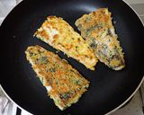 ヒラメの香草パン粉焼き作り方7写真