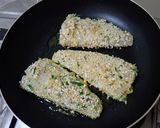ヒラメの香草パン粉焼き作り方6写真