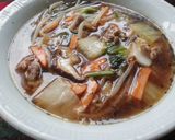 黒ごま入り、あんかけラーメン作り方2写真