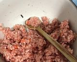 手が汚れないハンバーグ作り方1写真