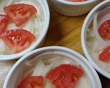 じゃが芋とトマトの重ね焼き~チーズ作り方6写真
