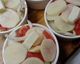 じゃが芋とトマトの重ね焼き~チーズ作り方8写真