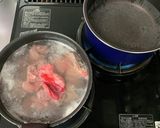 圧力鍋で簡単☆おでん用 牛すじの下処理作り方2写真