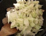 豚バラ肉キャベツの味噌風味カレー作り方5写真