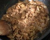 豚バラ肉キャベツの味噌風味カレー作り方11写真