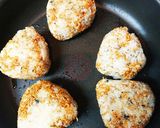 チキンラーメン焼おにぎり作り方3写真