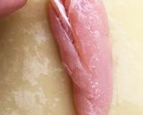 ササミの大葉挟み焼き作り方1写真