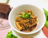 麻婆豆腐メイン今夜の夕飯のおかずメニュー作り方4写真