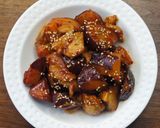さつまいもと鶏肉のコチュジャン炒め作り方5写真