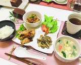 カニカマとほうれん草と卵の春雨スープ作り方4写真