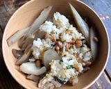 納豆とゴボウのご飯作り方2写真