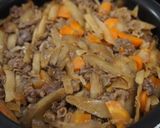 牛ごぼう飯（混ぜご飯）作り方5写真