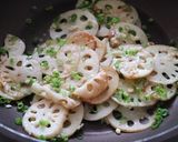 腸活！にんにく風味の塩麹レンコンきんぴら作り方4写真