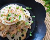 腸活！にんにく風味の塩麹レンコンきんぴら作り方5写真