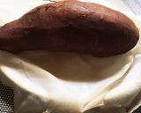 簡単！レンジ de 焼き芋作り方4写真