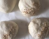 秋の味覚♡栗ペースト入り…ふわふわパン作り方5写真