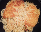 絶品☆豚肉とネギのあんかけ焼きそば作り方2写真