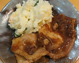 豚肉のしょうが焼きと付属のポテトサラダ作り方10写真