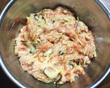 鶏のひき肉の千草焼き作り方4写真