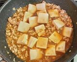 ネギの代わりに玉葱で・チーズ入り麻婆豆腐作り方6写真