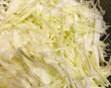 豆乳生地のお好み焼き●豚＆玉子作り方1写真