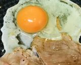 豆乳生地のお好み焼き●豚＆玉子作り方2写真