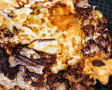 豆乳生地のお好み焼き●豚＆玉子作り方4写真
