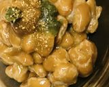 毎日の納豆●きざみ青じそ+梅肉チューブ作り方1写真