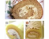 油脂無し材料4つ！簡単ロールケーキ作り方19写真