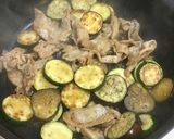 ナスとズッキーニと豚肉のポン酢炒め作り方9写真
