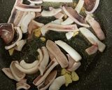 イカと夏野菜のガーリックバターソテー作り方6写真