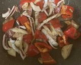 イカと夏野菜のガーリックバターソテー作り方9写真