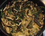 茄子とほうれん草のチーズスパイス炒め作り方6写真