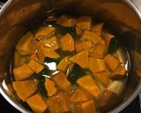厚揚げと南瓜と鶏肉の煮物作り方1写真