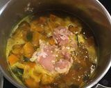 厚揚げと南瓜と鶏肉の煮物作り方2写真