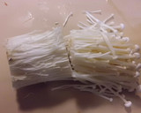 えのきだけと人参のレンジ蒸し（なめ茸風）作り方1写真