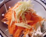 えのきだけと人参のレンジ蒸し（なめ茸風）作り方4写真