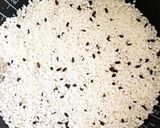 サツマイモと栗入り御赤飯作り方1写真
