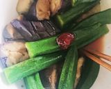 お弁当★茄子とオクラピリ辛中華漬け★副菜作り方2写真