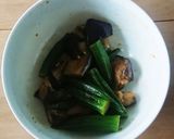 お弁当★茄子とオクラピリ辛中華漬け★副菜作り方3写真