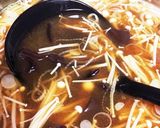 生キクラゲの味噌汁作り方6写真