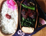 お弁当★ほうれん草ガーリック黒胡椒炒め作り方6写真