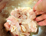鶏と長ネギの昆布茶柚子胡椒炒め作り方1写真