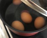 半熟卵作り方3写真
